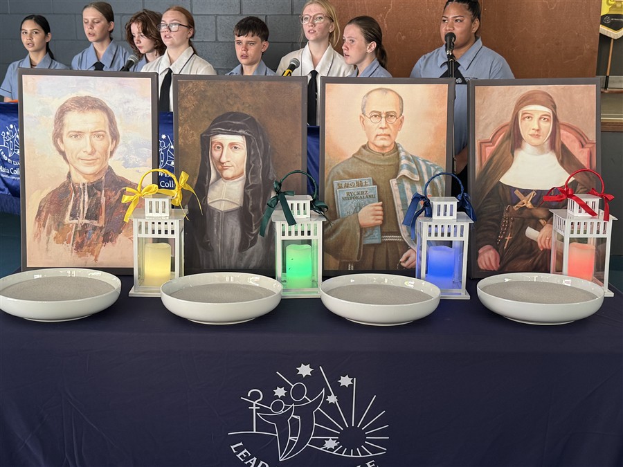 picture of Marist patron saints